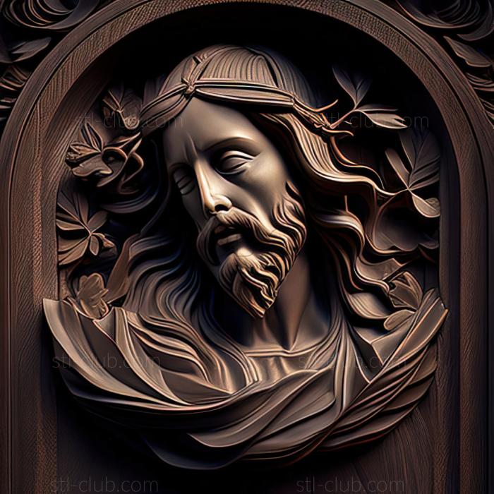 3D model st jesus (STL)